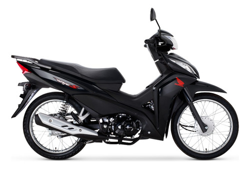 Wave 110s 0 Km Honda Base Freno A Tambor Color Negro Tuamoto