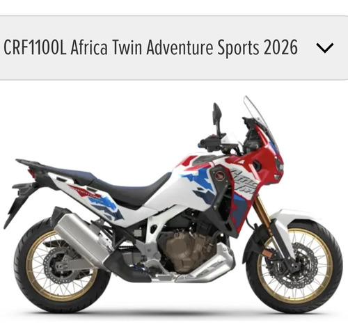 Africa Twin 1100 Adventure Sports 2026 Crf 0km Tuamoto